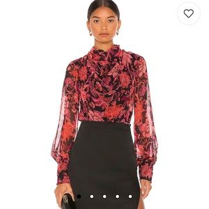 Brand New! beautiful floral bodysuit